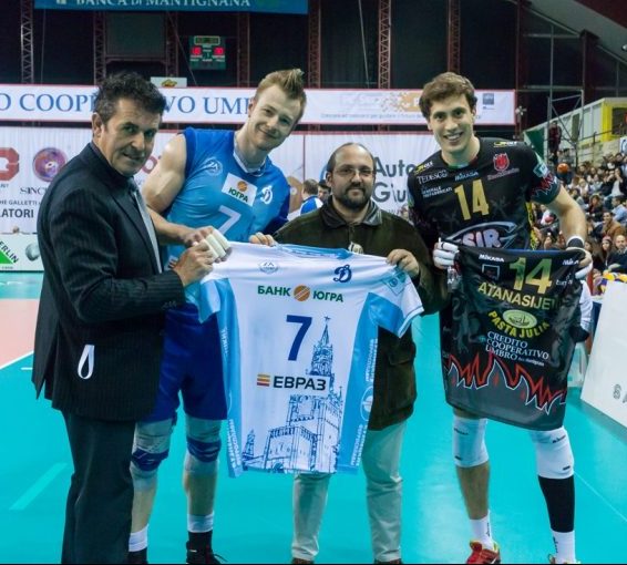 Challenge round - Home match. 2016 CEV Volleyball Cup - Men. PalaEvangelisti Perugia IT, 18.02.2016
